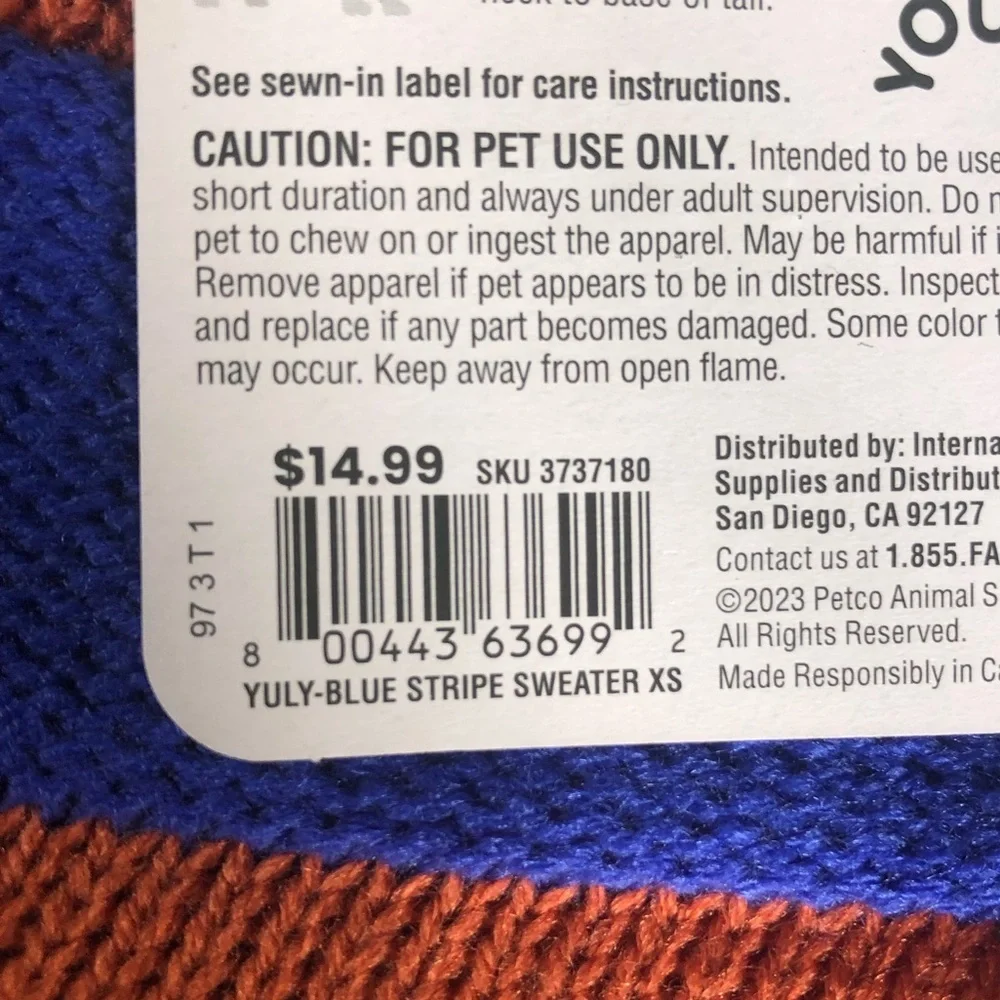 Bundle 2 NWT dog Sweaters XS